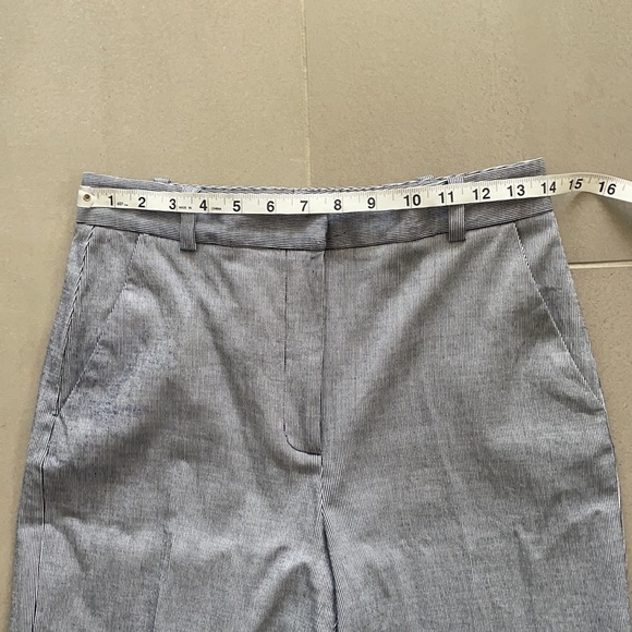 Lewit wide leg, high waist pin striped pants - Picture 6 of 13